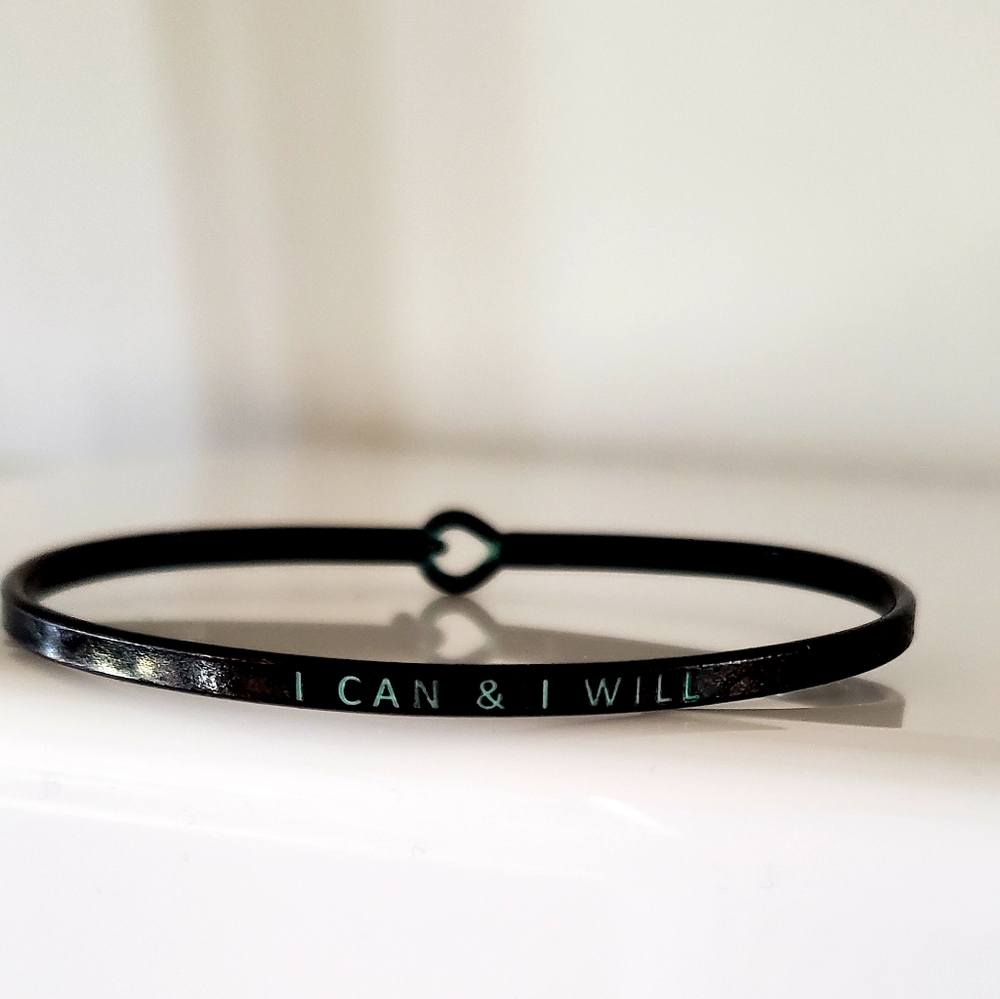 I Can and Will Bracelet